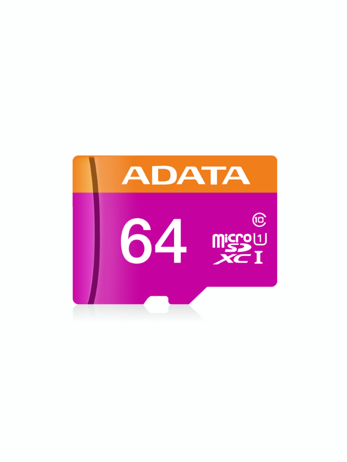 Memoria Micro SD ADATA UHS-I U1 | 64 GB | 30 MB/s | 10 MB/s | AUSDX64GUICL10-RA1