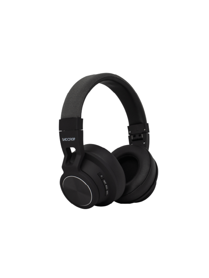 AUDIFONOS BACKDROP | INALAMBRICOS DE DIADEMA | BLUETOOTH | COLOR NEGRO | INALAMBRICOS | BDH -1N