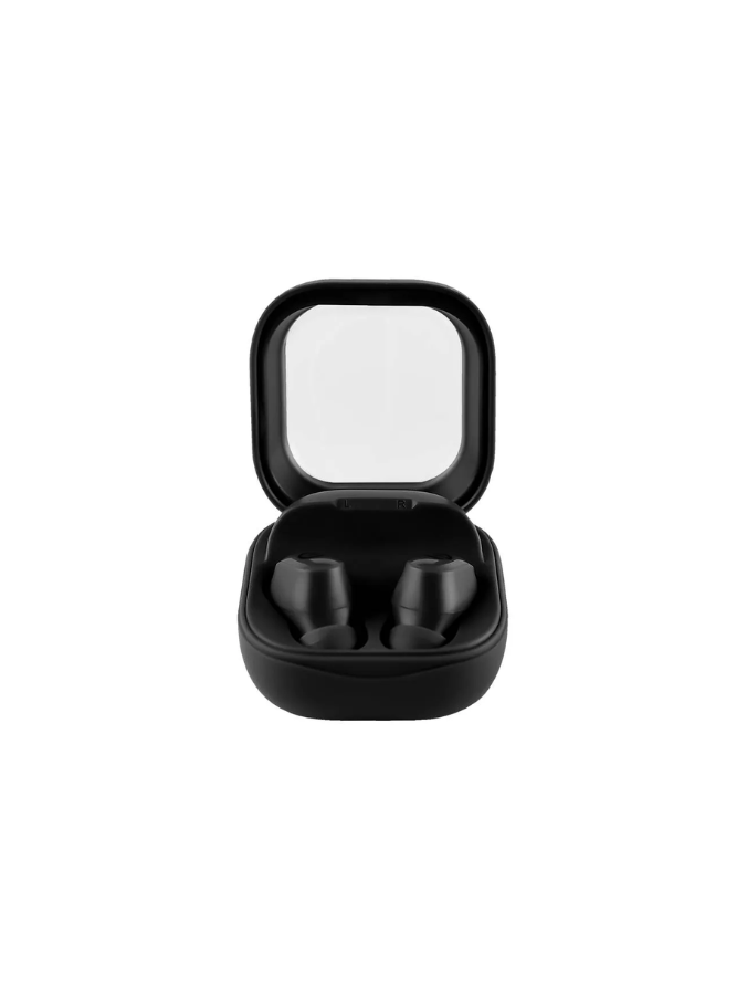 AUDIFONOS INALAMBRICOS BLUETOOTH | ESTUCHE CARGADOR | TWS EASY LINE BY PERFECT CHOICE FLORELA | NEGRO