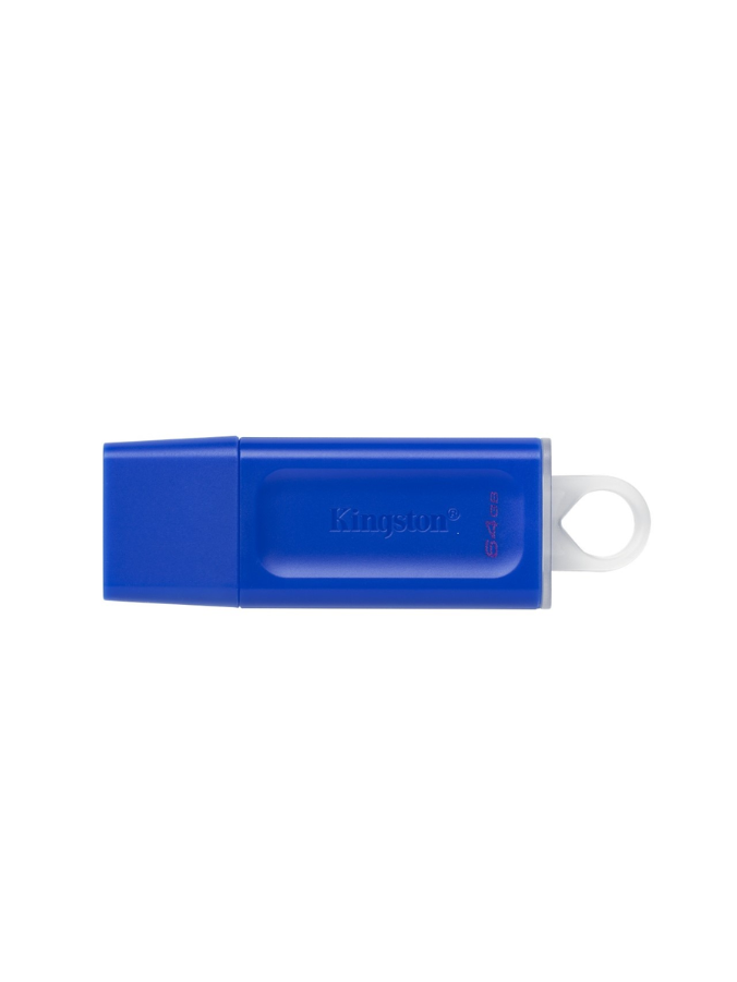 MEMORIA USB KINGSTON DATA TRAVELER EXODIA | 64GB 3.2 | GEN 1 | AZUL | KC-U2G64-7GBAZUL